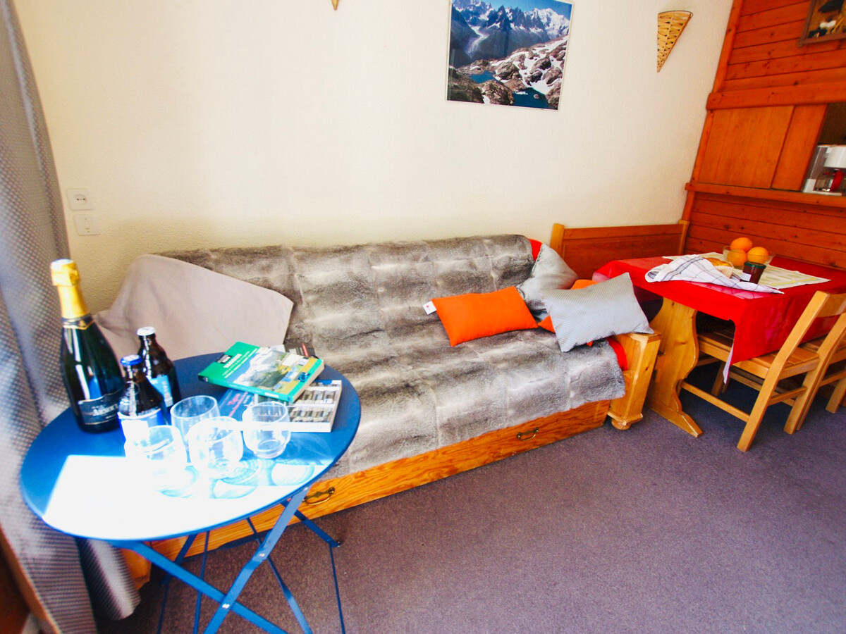 Studio 4 pers, balcon sud, à 100m des pistes Tignes - Photo 10