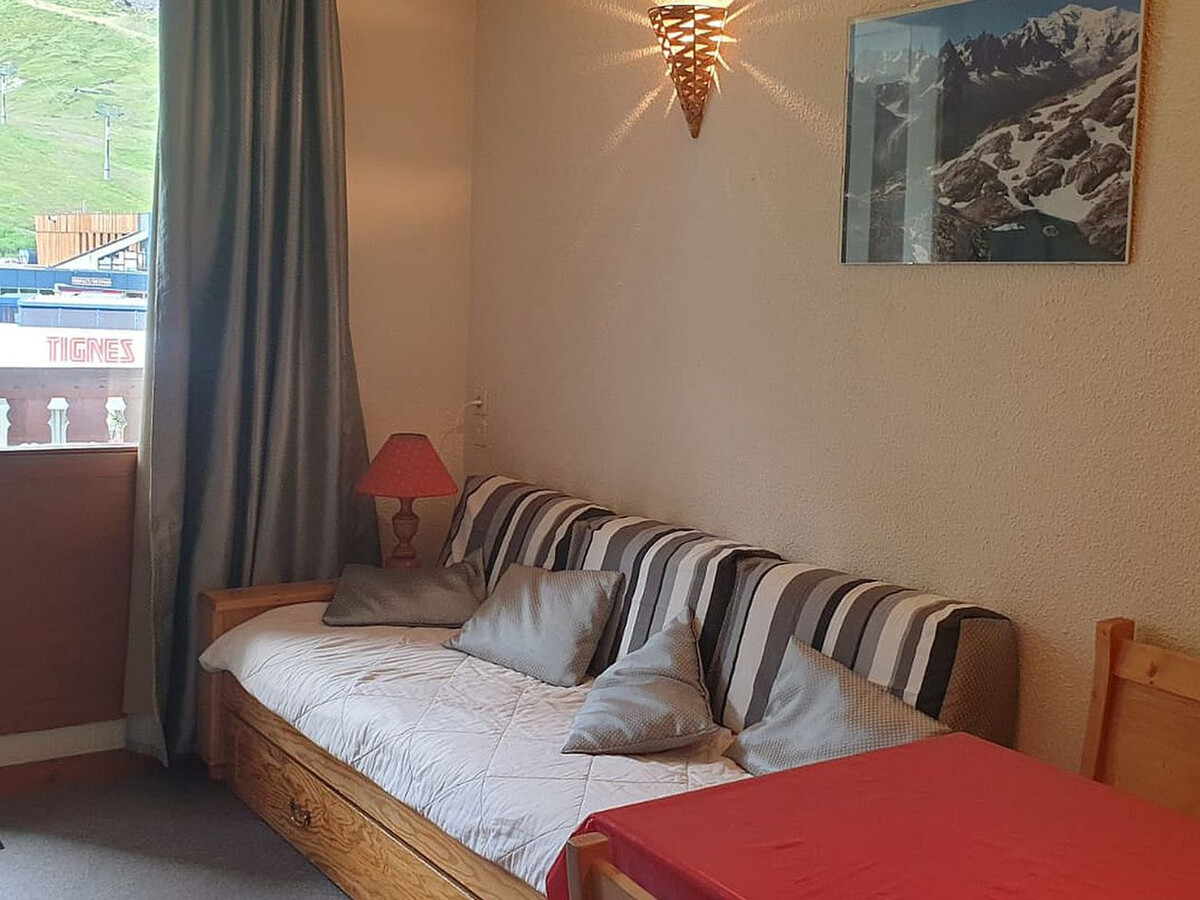Studio 4 pers, balcon sud, à 100m des pistes Tignes - Photo 15