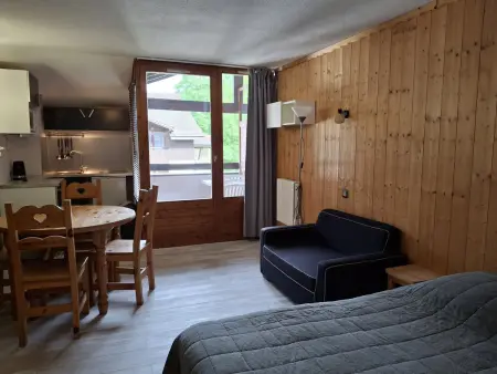 Studio 4 pers avec balcon et parking, WIFI inclus, animaux admis - Photo 1