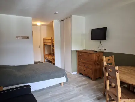 Studio 4 pers avec balcon et parking, WIFI inclus, animaux admis - Photo 5