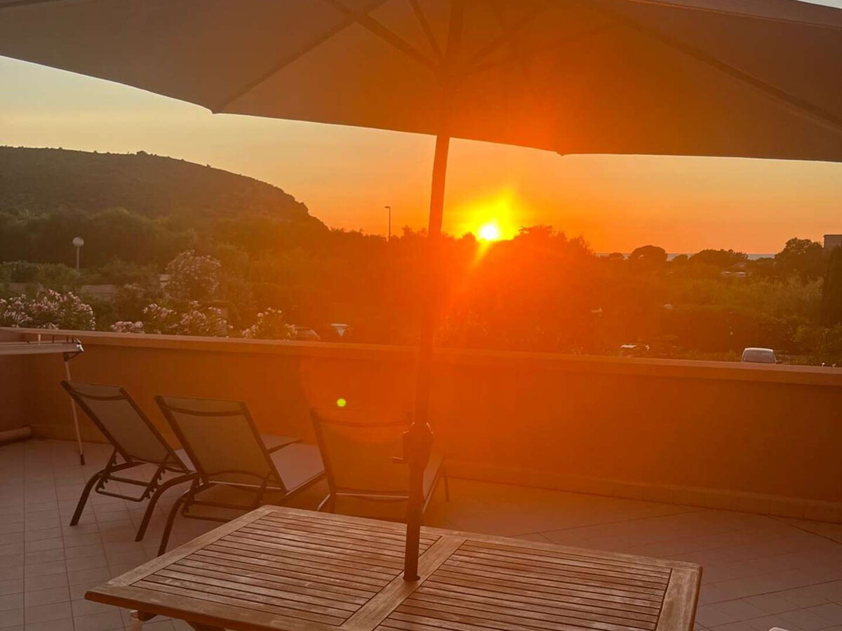 Appart 2 chambres avec terrasse vue mer, L'Île-Rousse - Photo 9