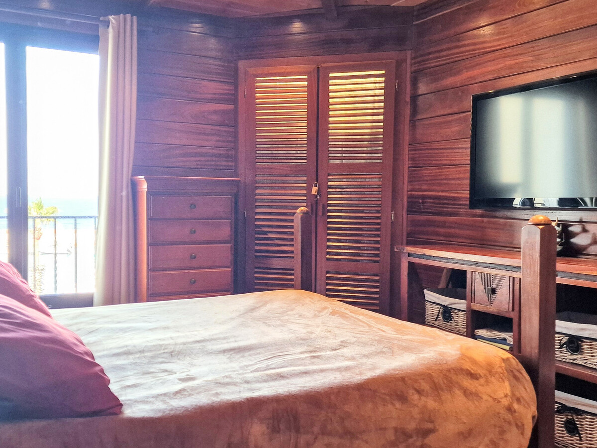 Appt 4 pers vue mer et salle cinéma, à 50m de la plongée - Photo 15