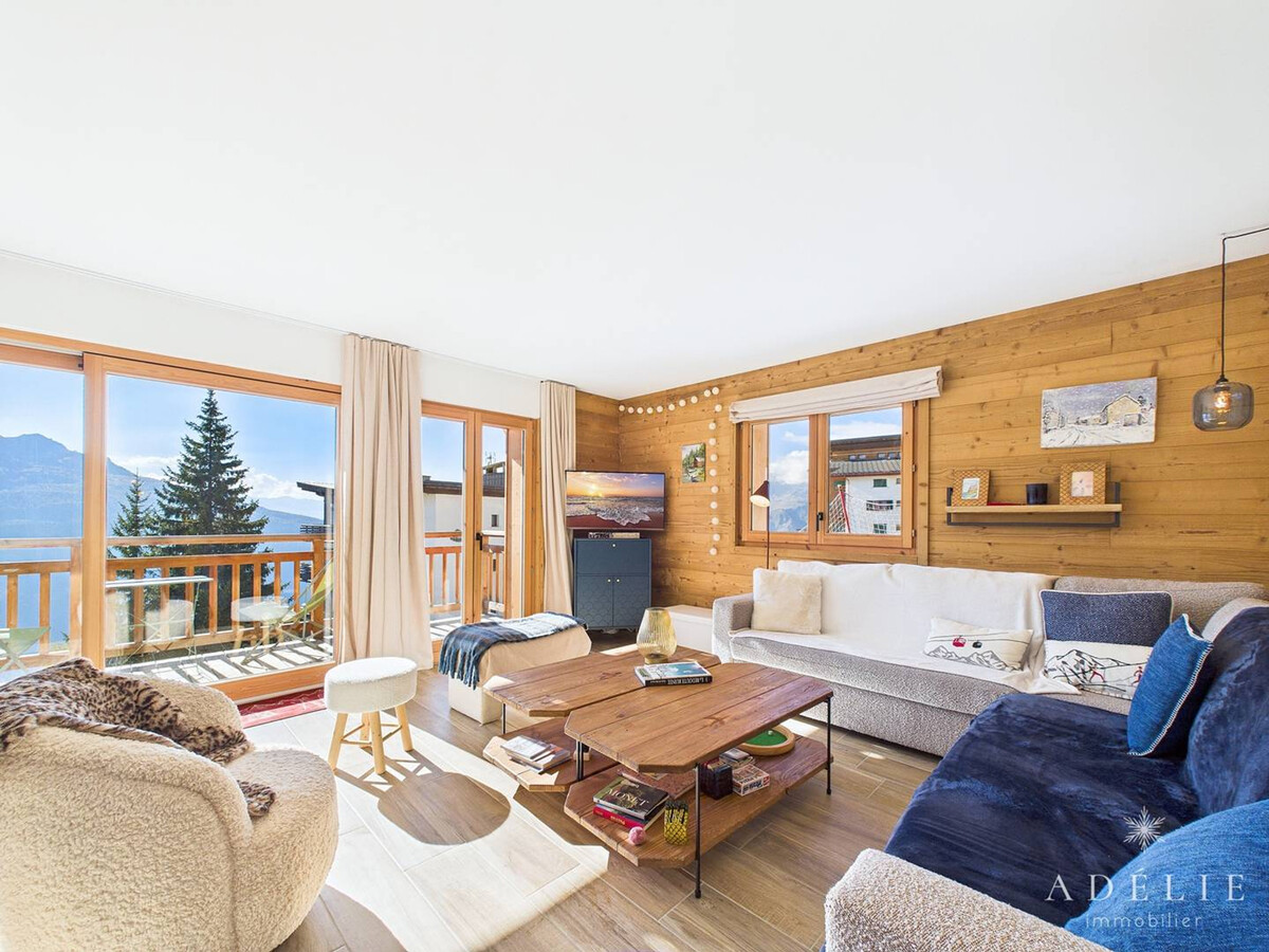 Appartement 8 pers, balcon sud, 450 m des pistes à La Rosière - Photo 1