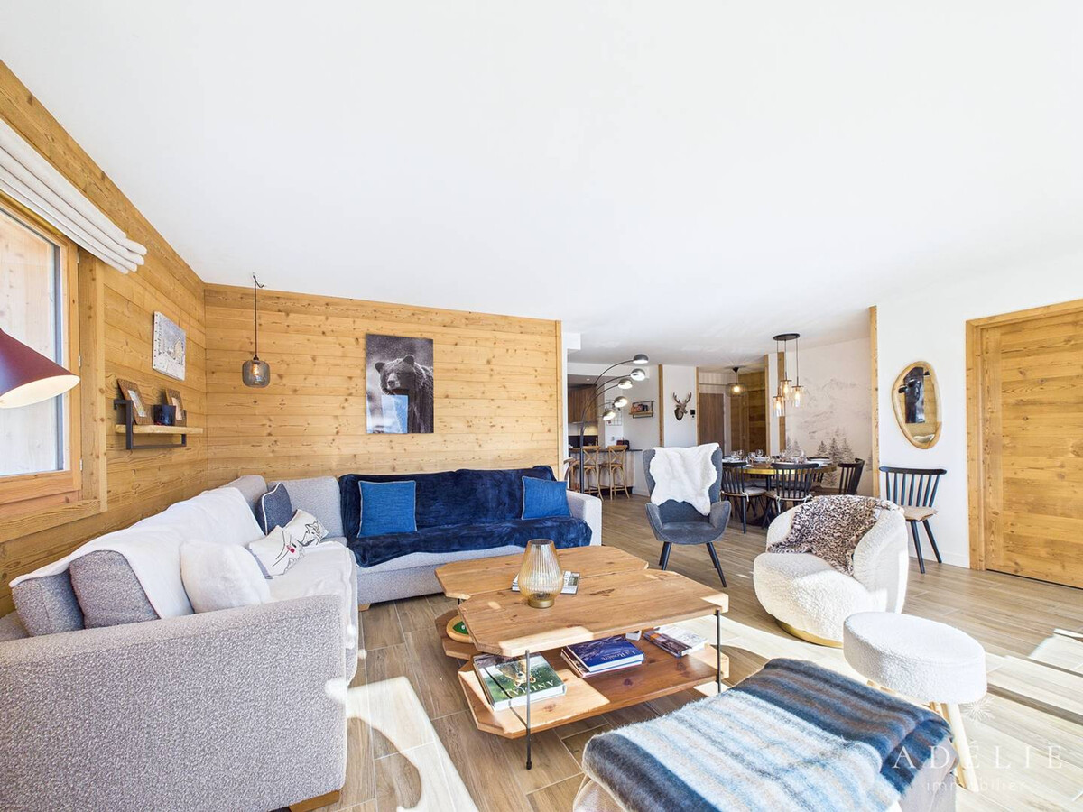 Appartement 8 pers, balcon sud, 450 m des pistes à La Rosière - Photo 3