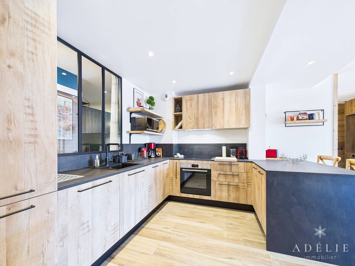 Appartement 8 pers, balcon sud, 450 m des pistes à La Rosière - Photo 9