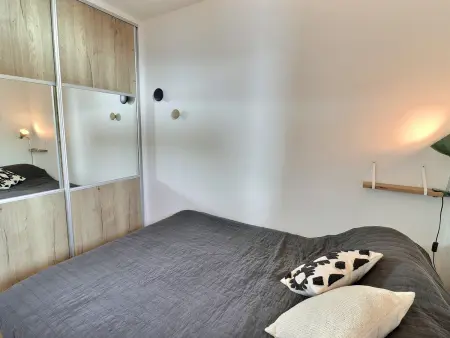 Appartement 2 pièces cabine à Méribel, pistes au pied, balcon plein sud : photo 3