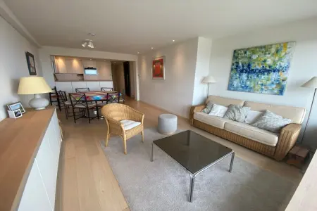 Location appartement à KNOKKE HEIST, Séjour avec vue sur la mer pour 6 personnes