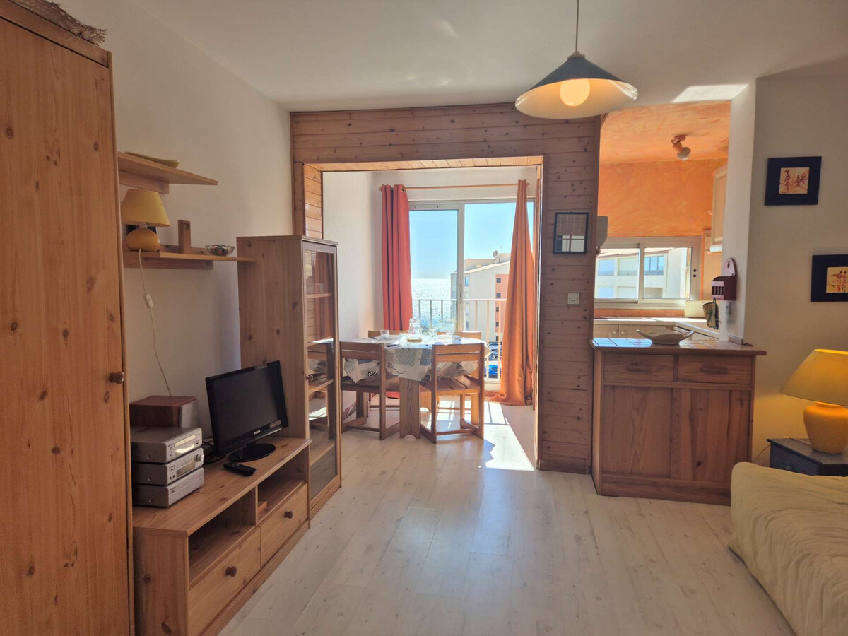 Studio cabine 4 pers avec parking et vue mer - Cap d'Agde - Photo 2