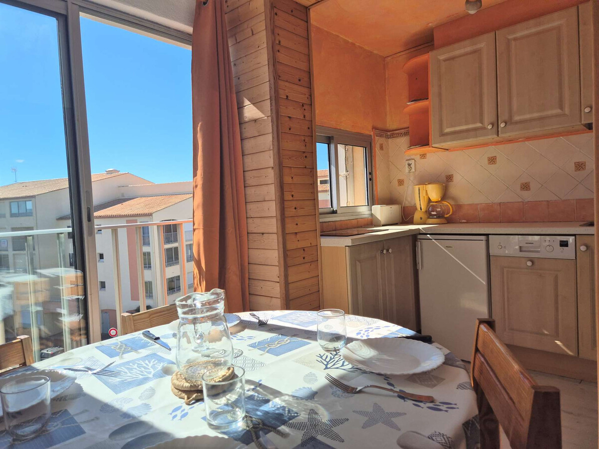 Studio cabine 4 pers avec parking et vue mer - Cap d'Agde - Photo 4