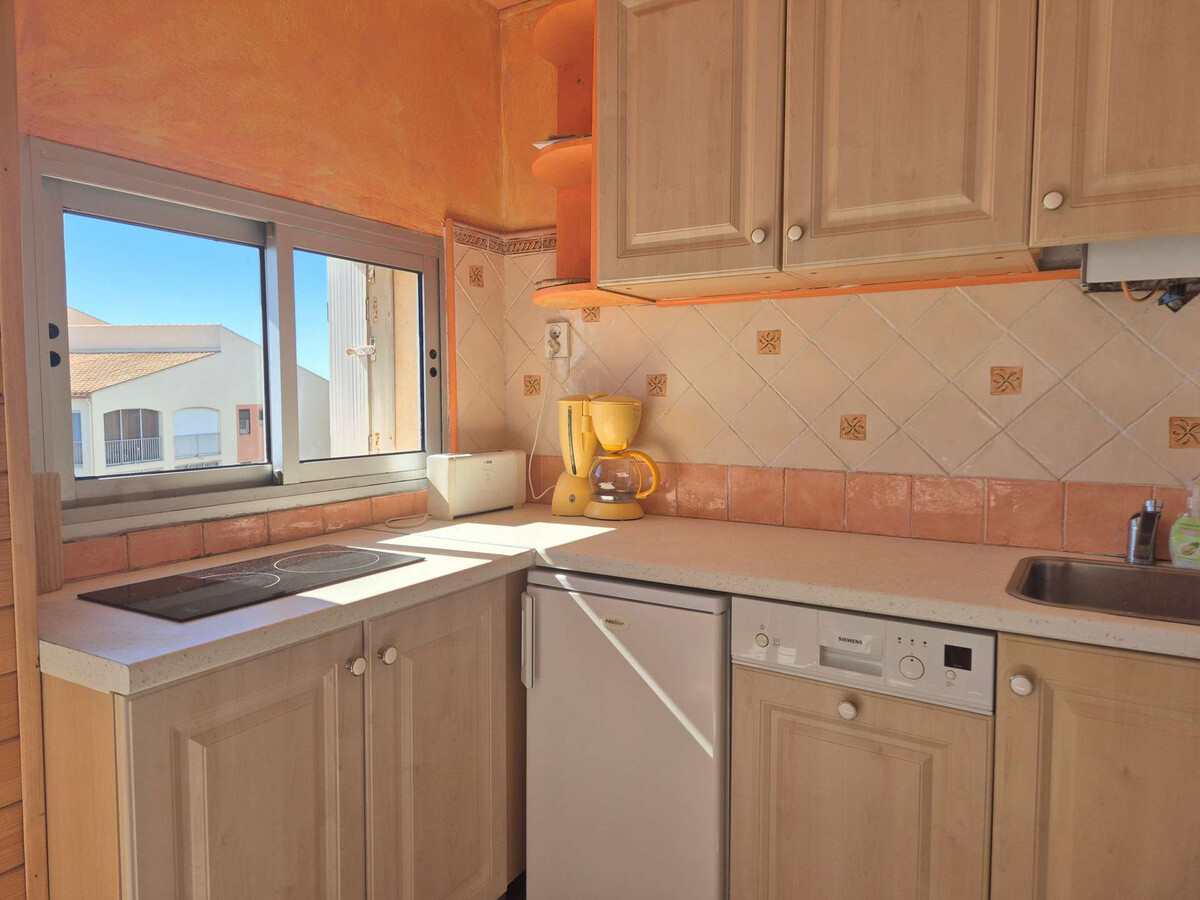 Studio cabine 4 pers avec parking et vue mer - Cap d'Agde - Photo 5