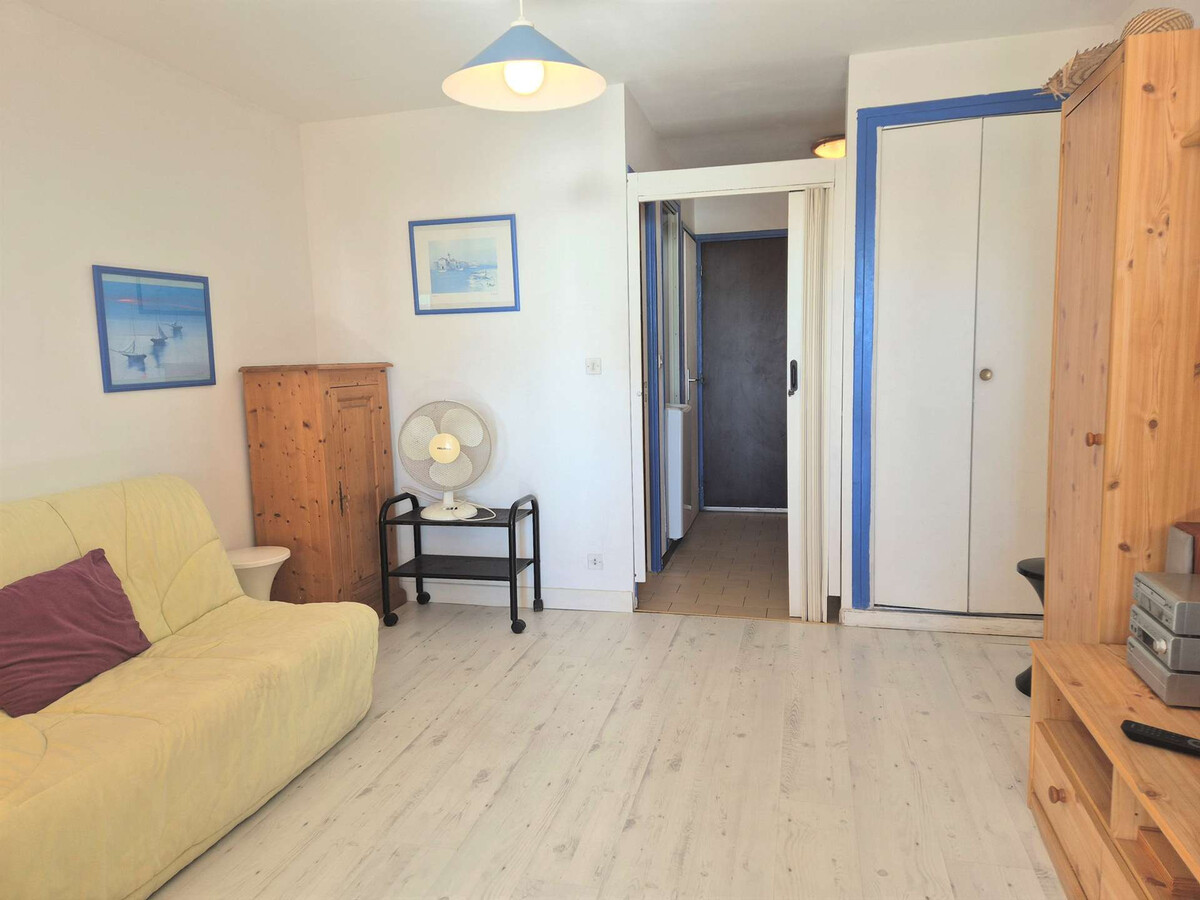 Studio cabine 4 pers avec parking et vue mer - Cap d'Agde - Photo 12