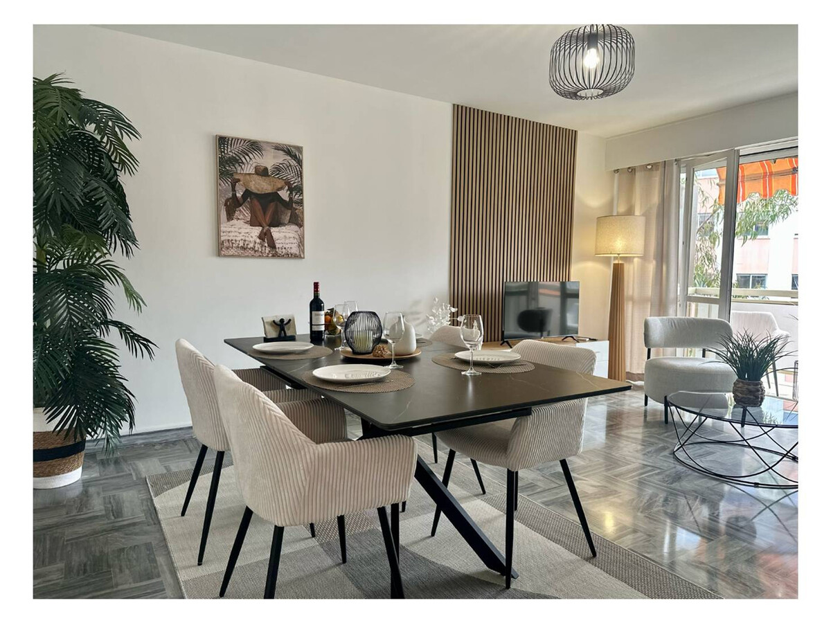 Appartement rénové Juan les Pins, 400 m plages + parking - Photo 12