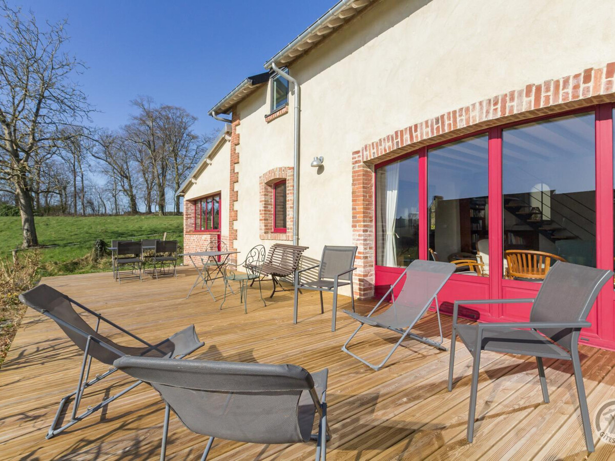 Gîte 6 pers. à Bréville-sur-Mer, terrasse sud et jardin - Photo 5