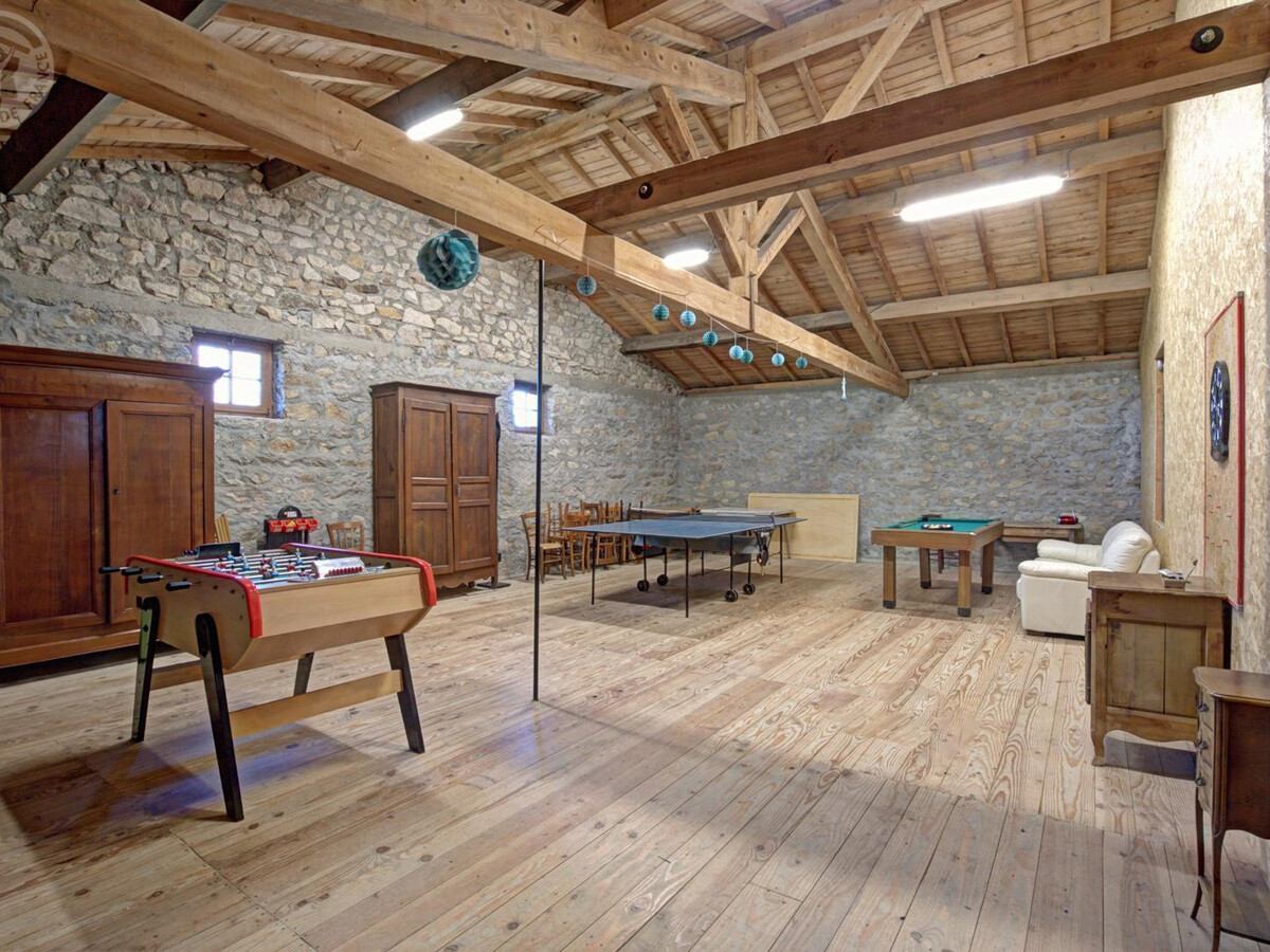 Gîte 12-14 pers, piscine chauffée et pool house à Saint-Priest-la-Prugne - Photo 33