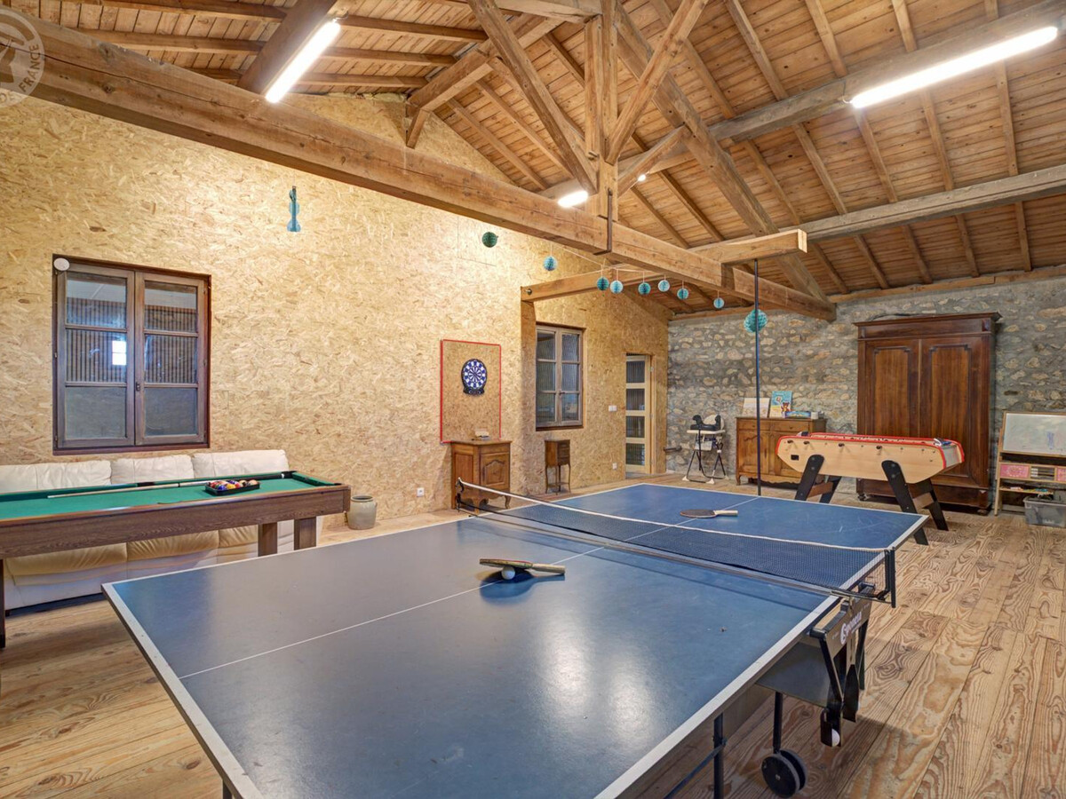Gîte 12-14 pers, piscine chauffée et pool house à Saint-Priest-la-Prugne - Photo 34