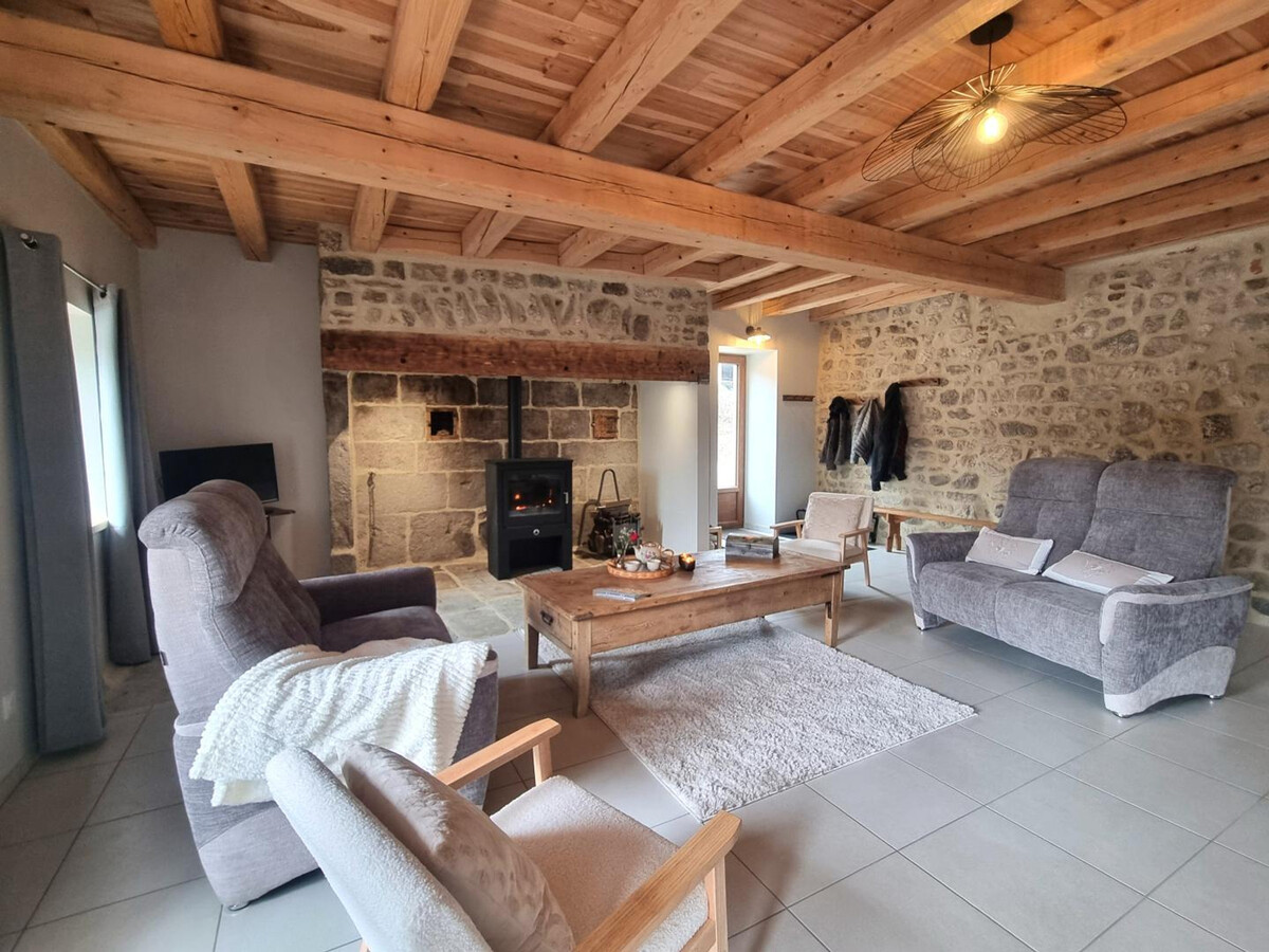 Gîte 10 pers, 160m² rénové avec poêle à bois à Gumières - Photo 4