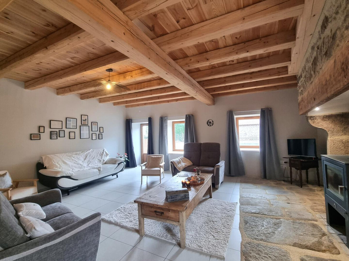 Gîte 10 pers, 160m² rénové avec poêle à bois à Gumières - Photo 5