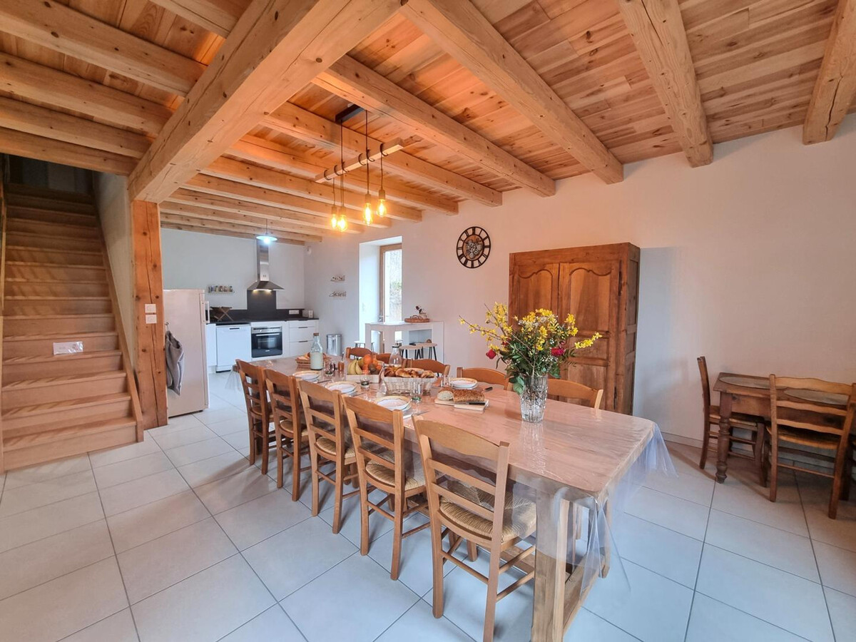Gîte 10 pers, 160m² rénové avec poêle à bois à Gumières - Photo 9