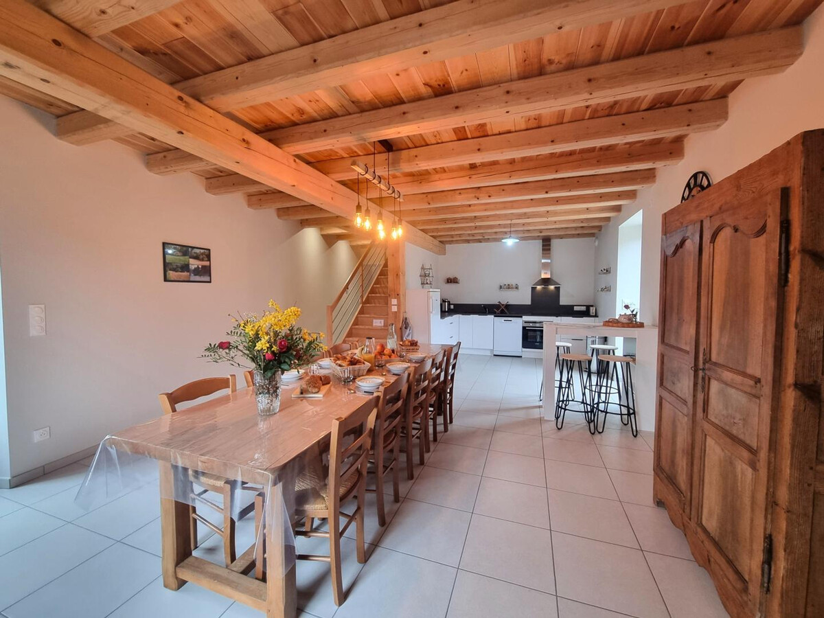 Gîte 10 pers, 160m² rénové avec poêle à bois à Gumières - Photo 10