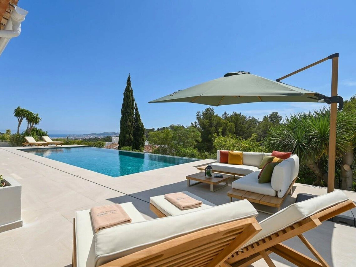 Villa 10 pers., 5 chambres, piscine rein et vues mer à Xàbia - Photo 2