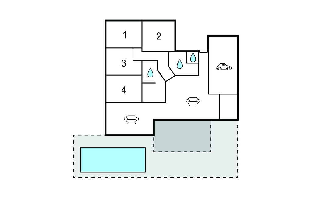Maison 4 chambres avec piscine à Puy-St-Martin - Photo 23