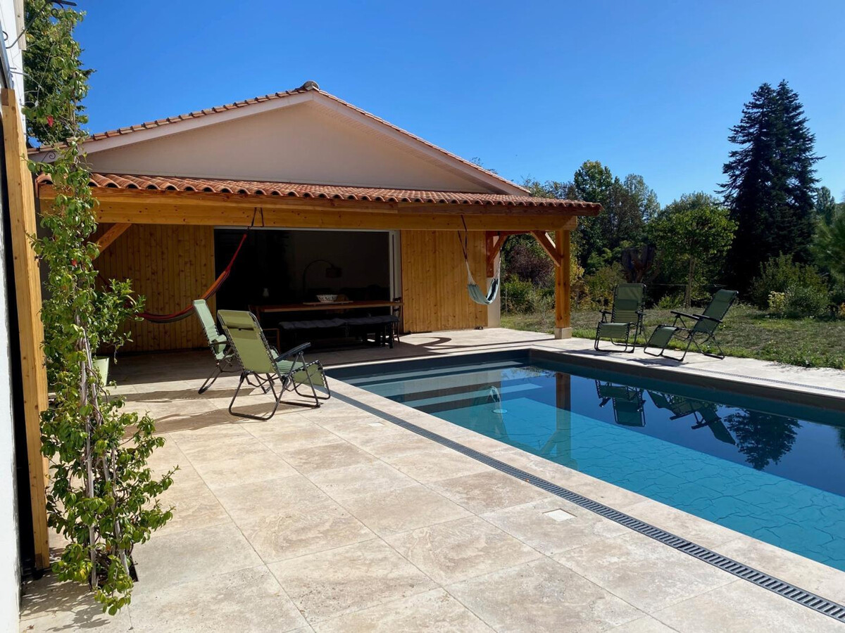 Gîte plain-pied 6 pers. piscine 8×4m et pool house à Château-l'Évêque - Photo 15