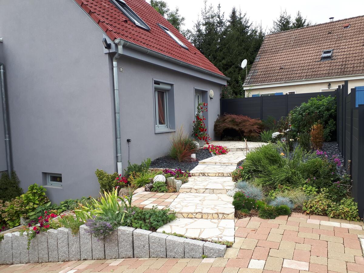 Appartement 42 m² à Berstett, jardin et baignoire balnéo - Photo 26