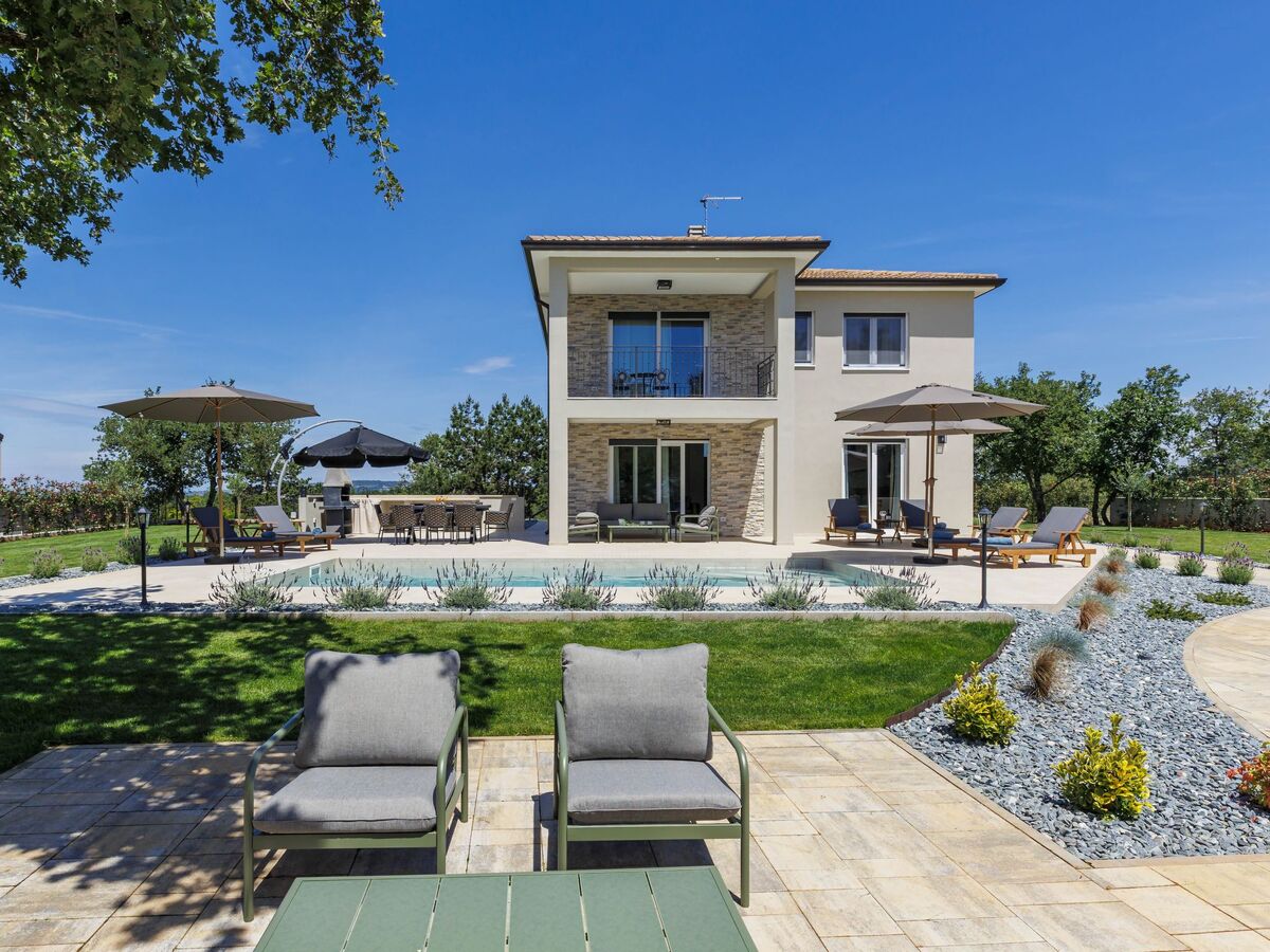 Villa Tramonto, 4 chambres avec piscine chauffée à Buje - Photo 13
