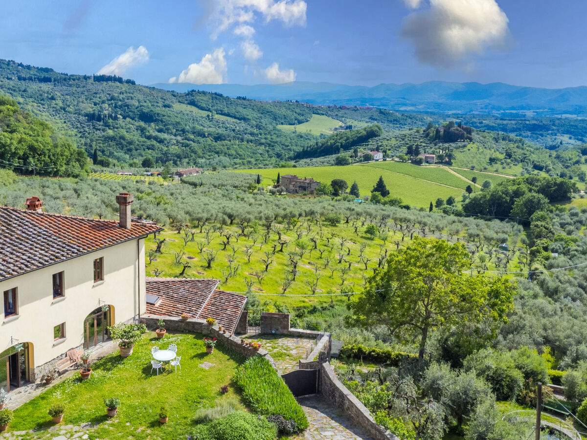 Gîte I Puledri à Pelago, vue panoramique sur la Toscane - Photo 1