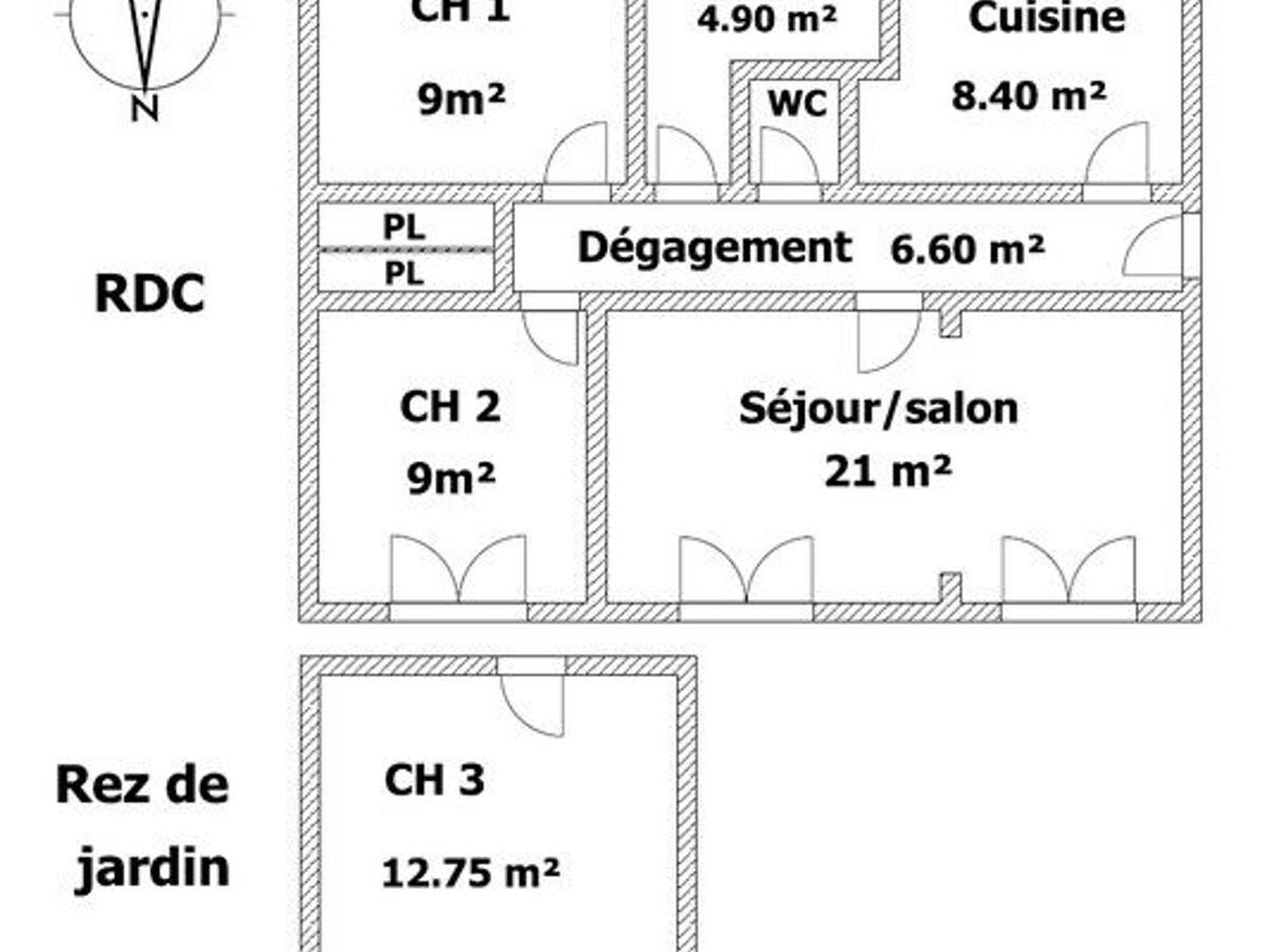 Maison contemporaine proche plage avec jardin privé, 3 chambres, Wifi et piste cyclable à proximité - Photo 18