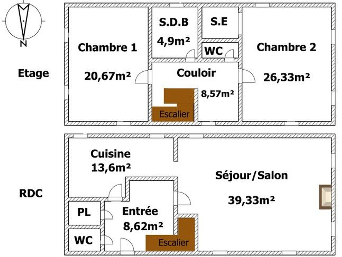 Gîte rénové 4 pers, piscine commune, au Tablier - Photo 27