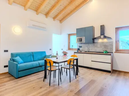 Appartement Cigno - Lago di Mezzola, vue lac et montagnes : photo 6