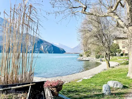 Appartement Cigno - Lago di Mezzola, vue lac et montagnes : photo 24