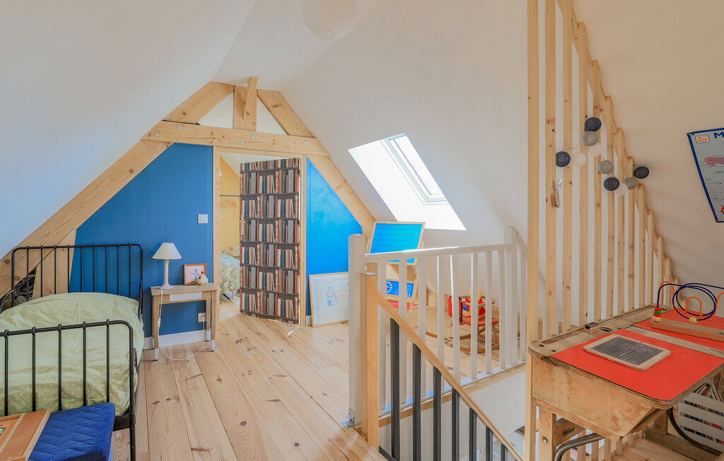 Maison 5 pers. à Becourt, terrain clôturé et poêle bois - Photo 15