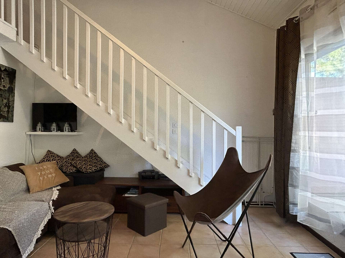T2 duplex mezzanine Banyuls, 300 m plage - Photo 7