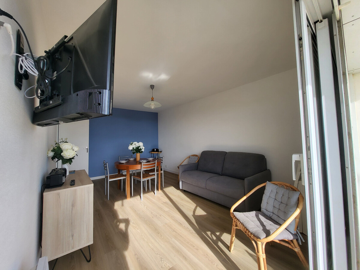 Appartement vue mer Saint-Brevin, 4 pers., salle de jeux - Photo 7