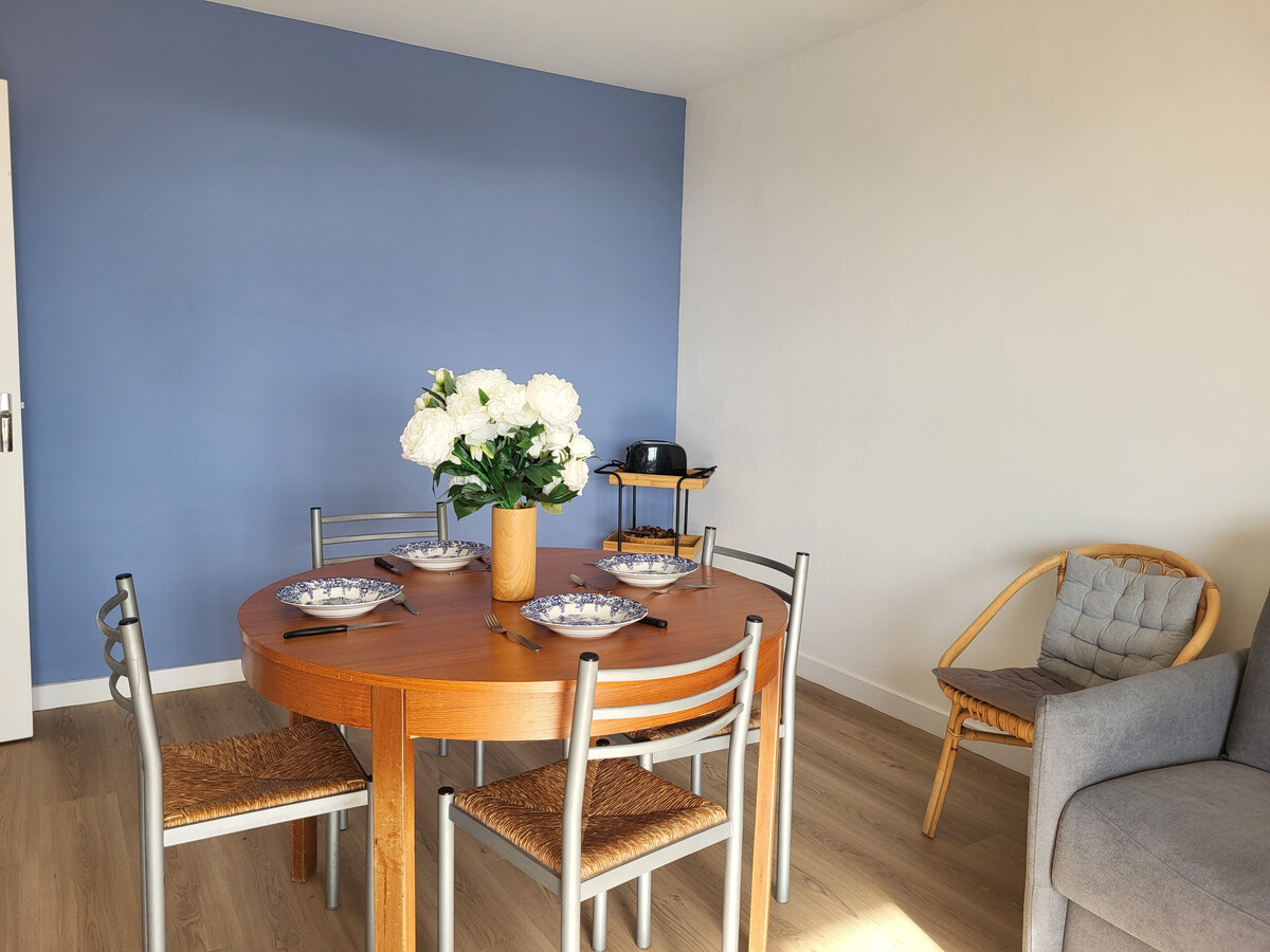 Appartement vue mer Saint-Brevin, 4 pers., salle de jeux - Photo 12
