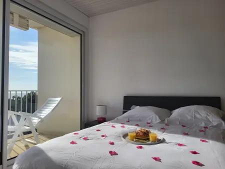 Location appartement à Saint Brevin les Pins, Appartement rénové pour 4 pers., vue mer, salle de jeux et parking inclus