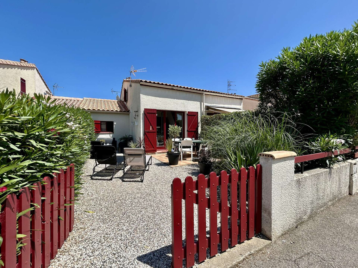 Maison 6 pers. climatisée, piscine collective, 700m plage - Photo 1