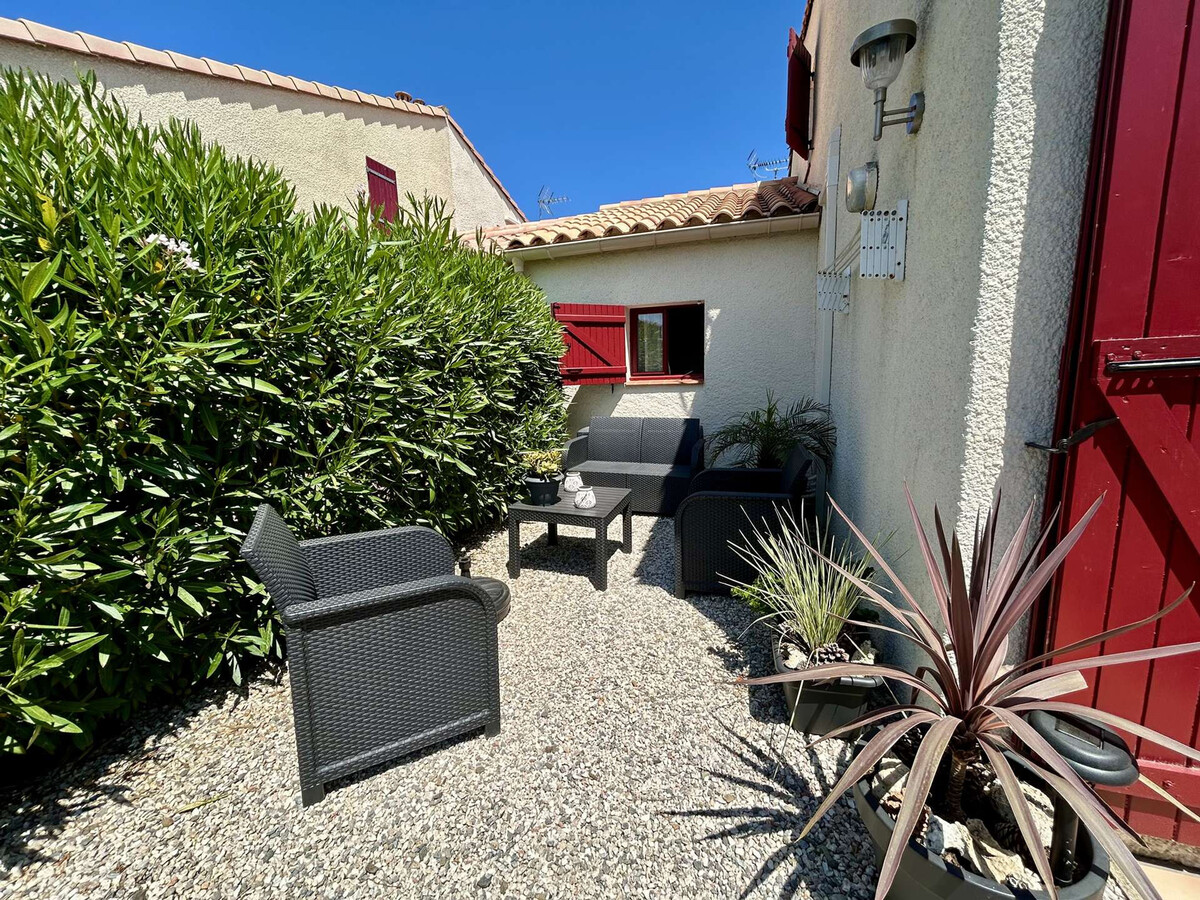 Maison 6 pers. climatisée, piscine collective, 700m plage - Photo 18