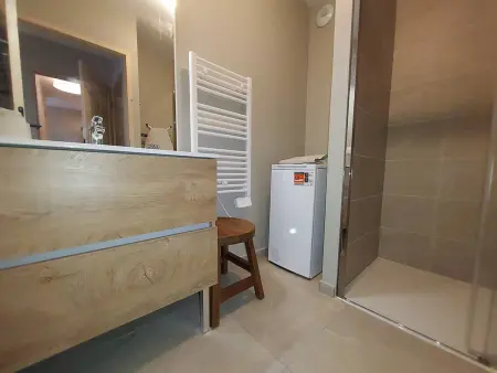 Appartement neuf 4 pers. à Valmorel - Parking & casier skis : photo 11