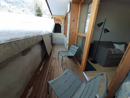 Appartement neuf 4 pers. à Valmorel - Parking & casier skis : photo 13
