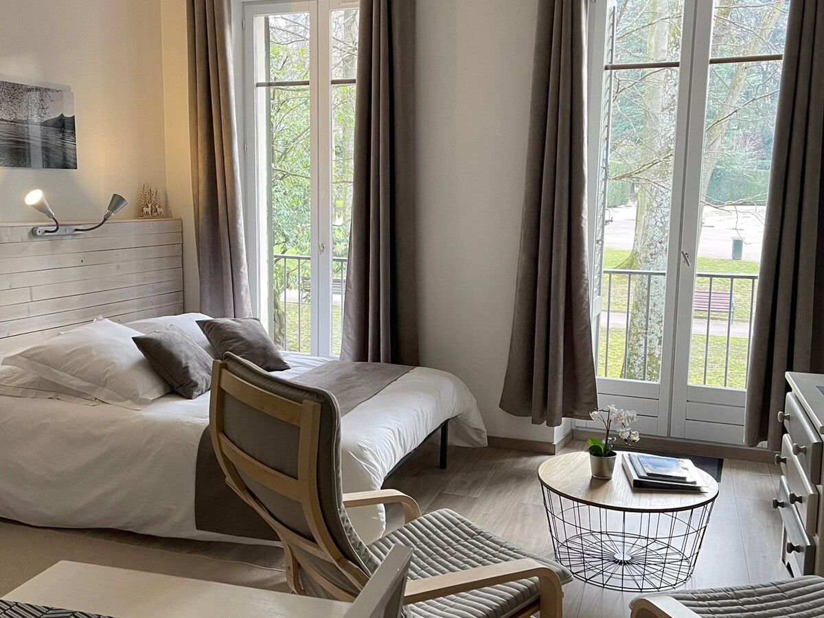 Studio 3★ avec balcon vue parc à Aix-les-Bains - Photo 1