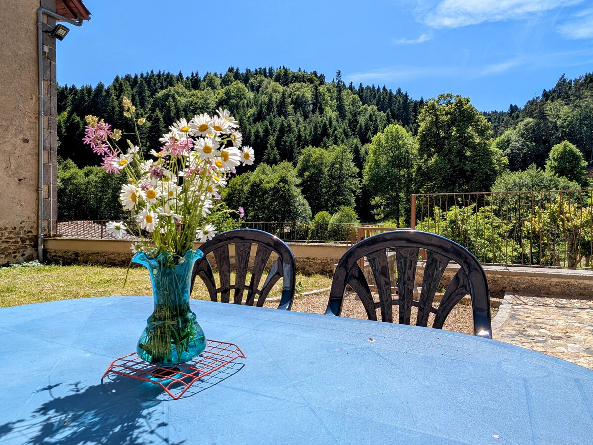 Gîte 10 pers. ancien prieuré à Saint-Vert, jardin clos - Photo 18