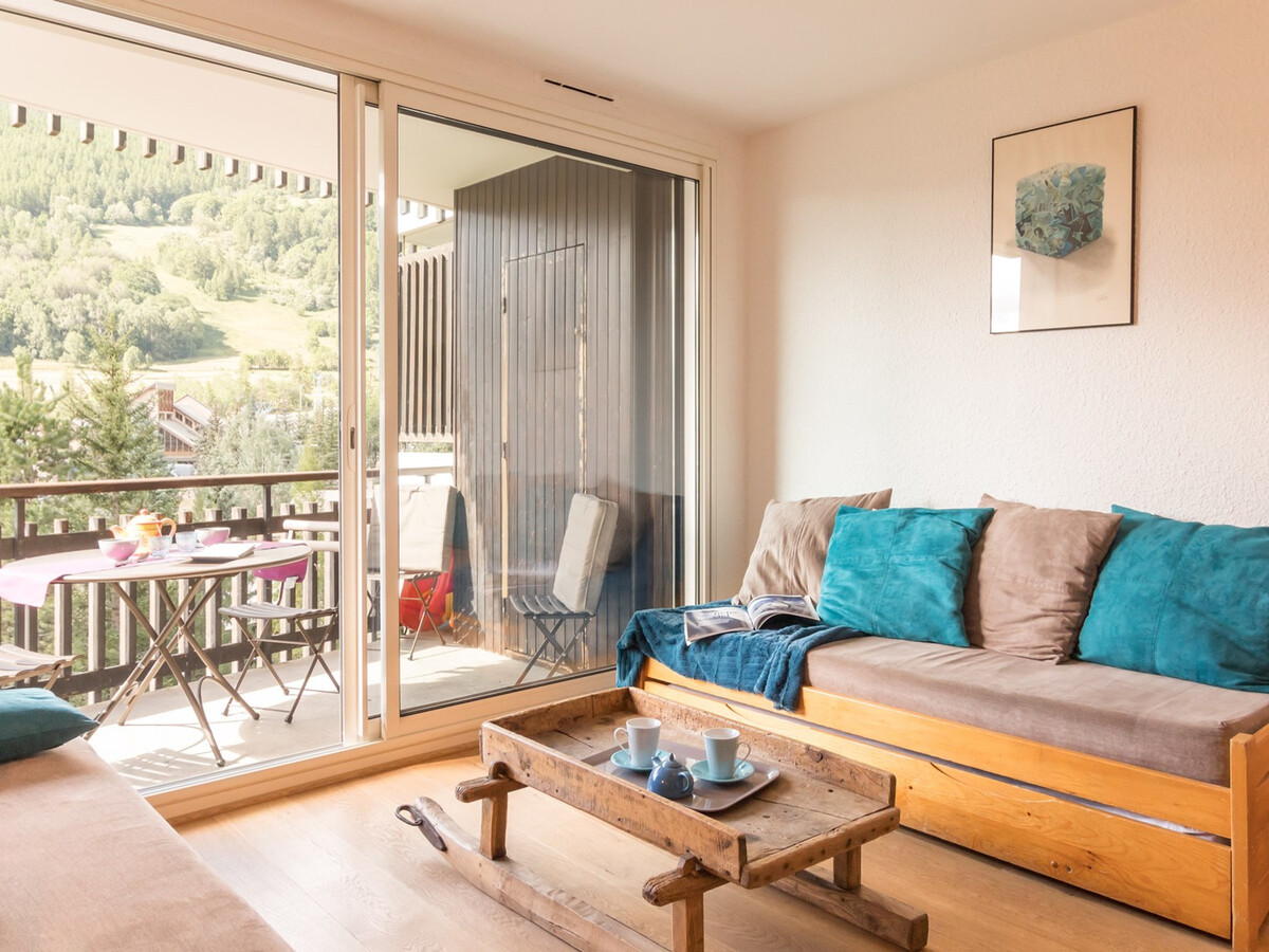 Grand T3 8 pers à Serre Chevalier : balcon pistes, jardin 1000m² - Photo 1