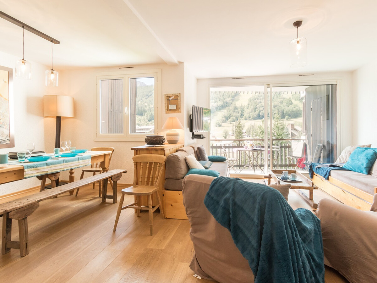 Grand T3 8 pers à Serre Chevalier : balcon pistes, jardin 1000m² - Photo 3