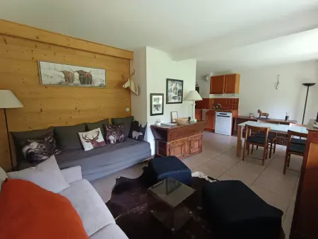 Appartement rez de jardin pieds sur les pistes à Montgenèvre, animaux admis : photo 3