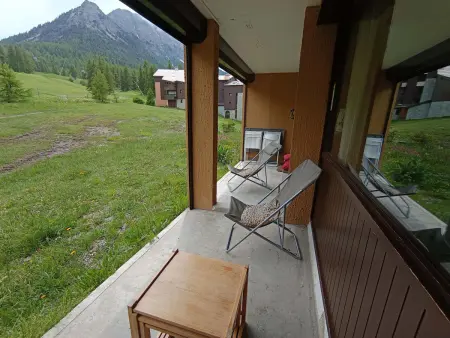 Appartement rez de jardin pieds sur les pistes à Montgenèvre, animaux admis : photo 5