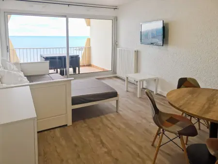 Location appartement à Palavas les Flots, Studio cabine avec terrasse et parking à Palavas