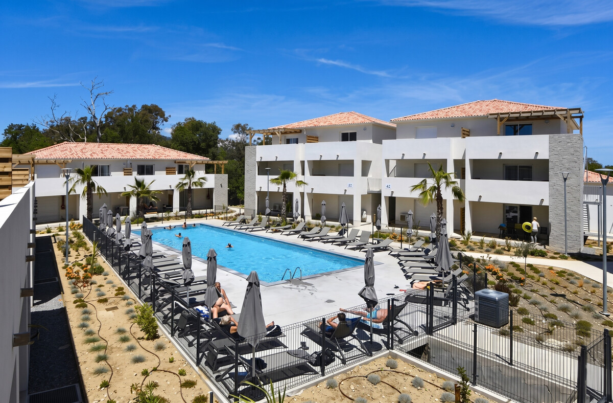 Appartement avec balcon sur piscine partagée à Linguizzetta - Photo 2